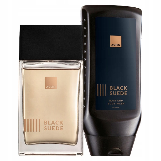 Black Suede Zestaw Męski woda toaletowa+żel pod prysznic