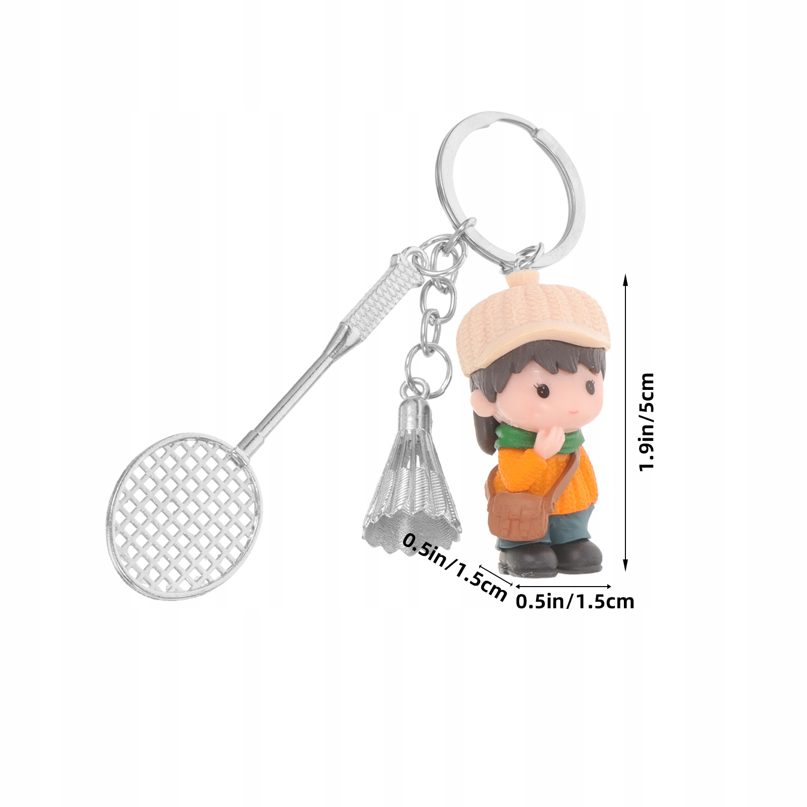 BADMINTON KEYCHAIN CARTOON DOLL PENDANT HANGING Kod producenta df04dsa4f0s
