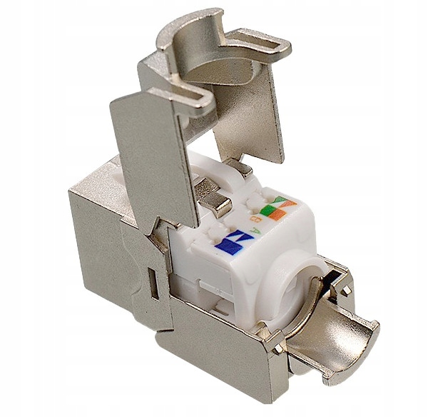 1 x Moduł Keystone RJ45 kat. 6 A KLANET KEY-S6A Łącznik STP s/ftp MKFB Kod producenta MKFBS6A-ZAS