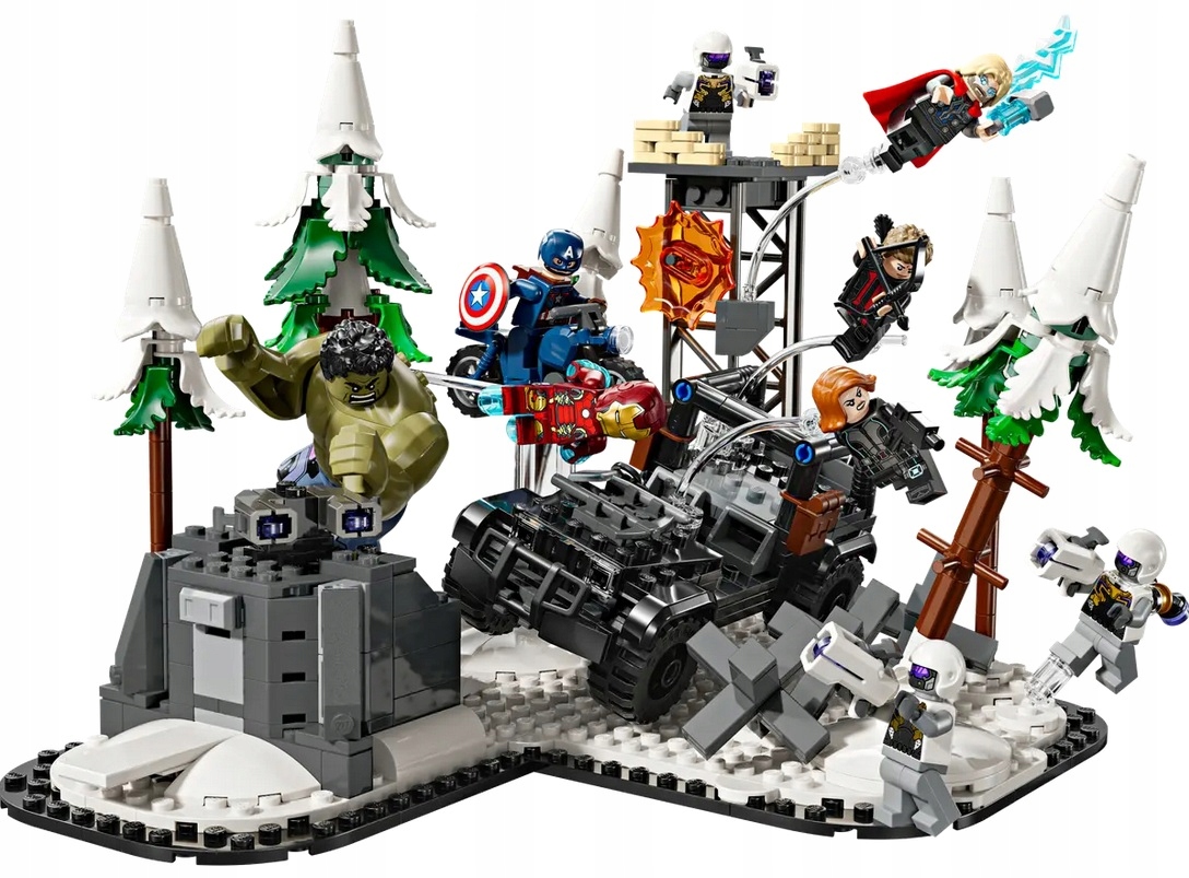 stavebnice Lego Marvel Avengers: Ultronův čas 76291 vozidlo figurky hulk ironman