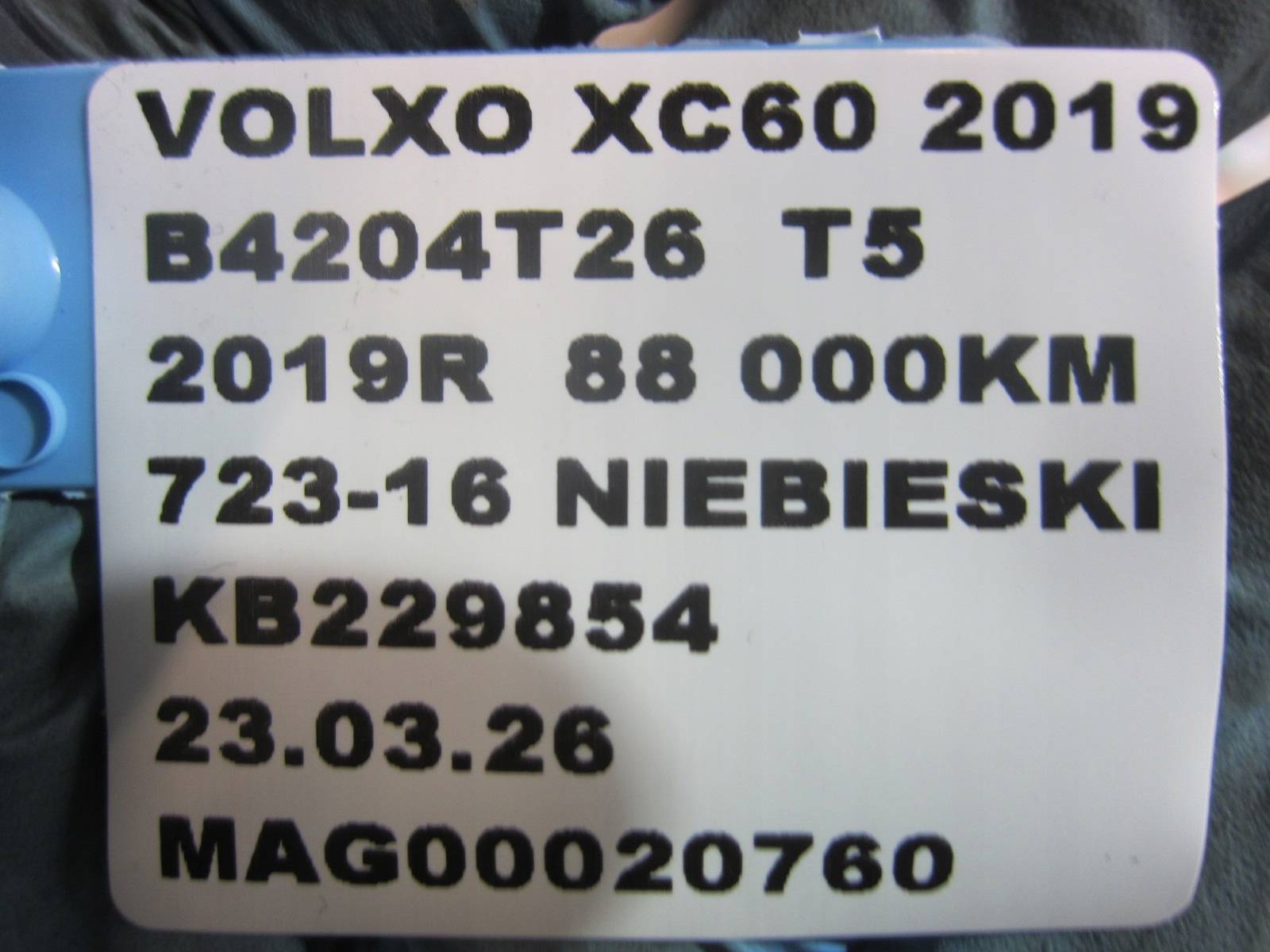 VOLVO XC60 XC 60 II 2.0 T5 31437935 semi-axis right front right front long
