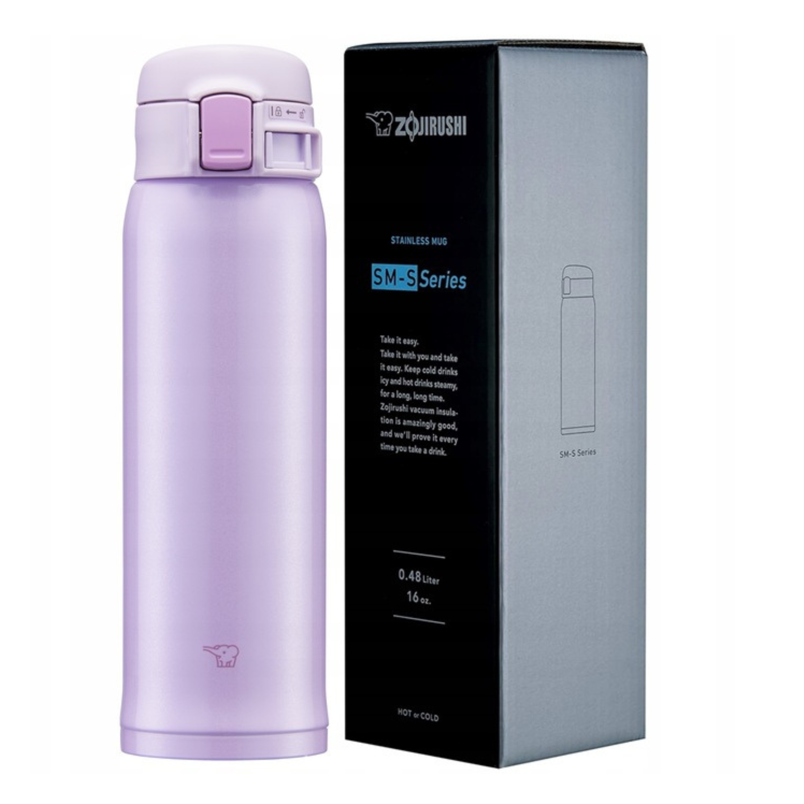 Zojirushi SM-SR48E-VP 480 ml fialový Termohrnek