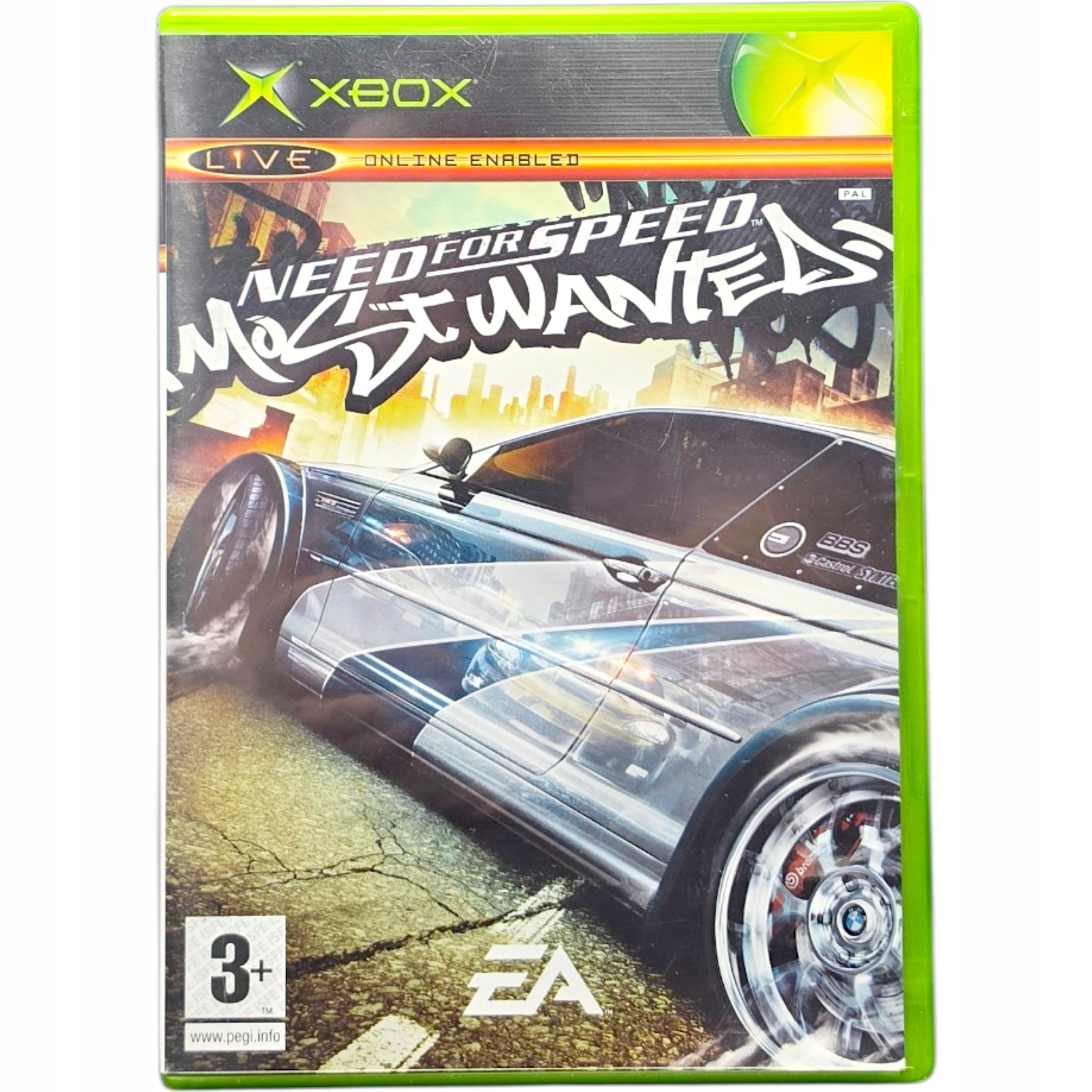 NEED FOR SPEED MOST WANTED Xbox pudełkowa