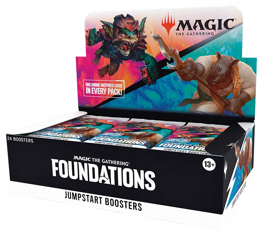 Booster Box Foundations JumpStart 2024 MTG (24 boostery) PACZKI NOWOŚĆ