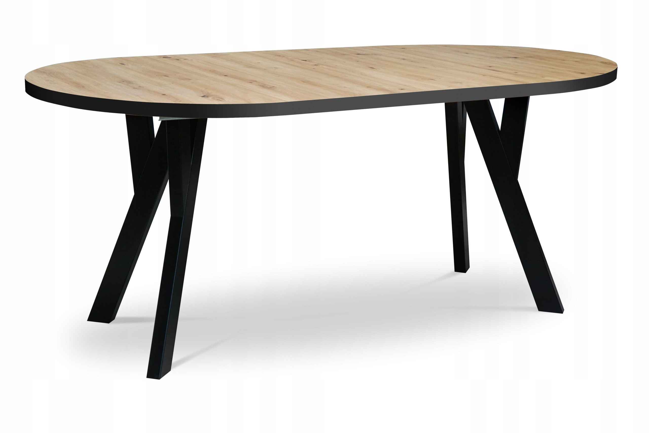STÓŁ OWALNY ERNI A 90/170 ROZKŁADANY DĄB ARTISAN Wysokość mebla 75 cm