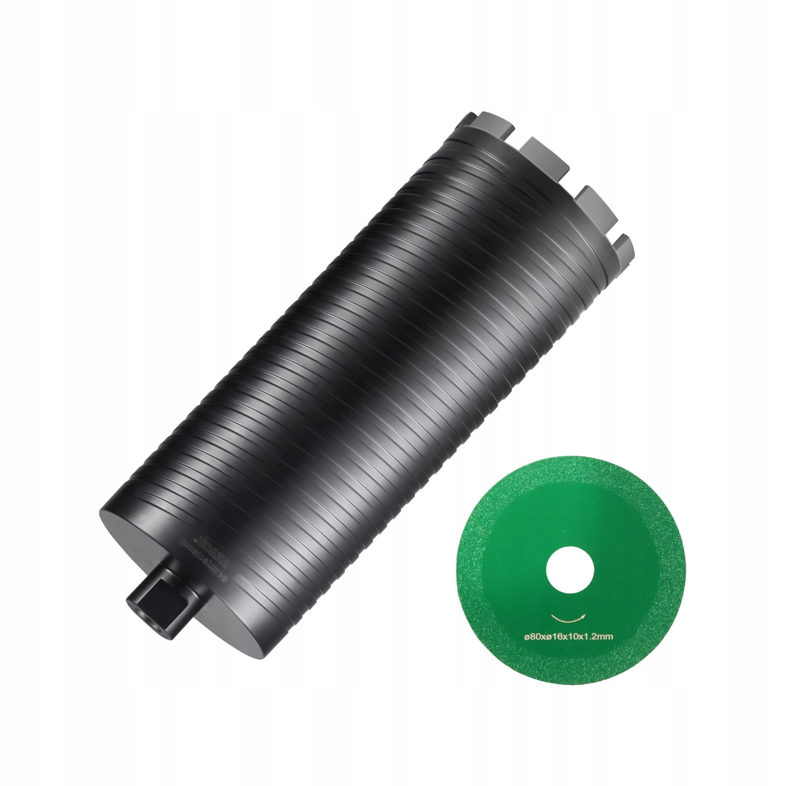 Diamantová vrtačka 108 mm pro betonu, mokrá, suchá, laserová, s dálkovým ovládáním