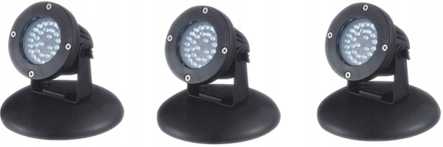 Oświetlenie do oczka wodnego NPL2-LED3 3szt. + czujnik zmierzchu + GRATISY Kod producenta NPL2-LED3