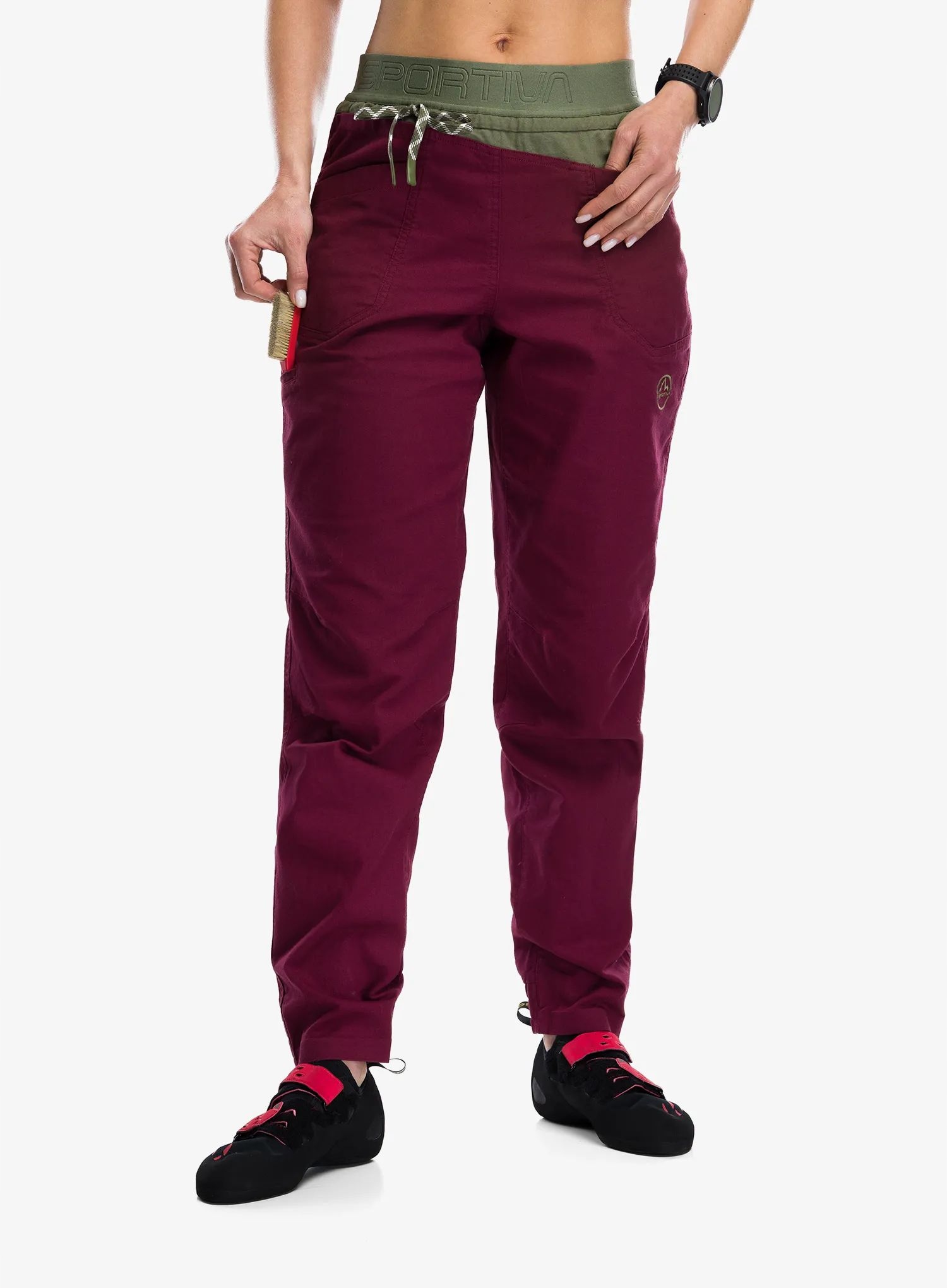 Dámské lezecké kalhoty La Sportiva Bolt Pant redwood/cypress S