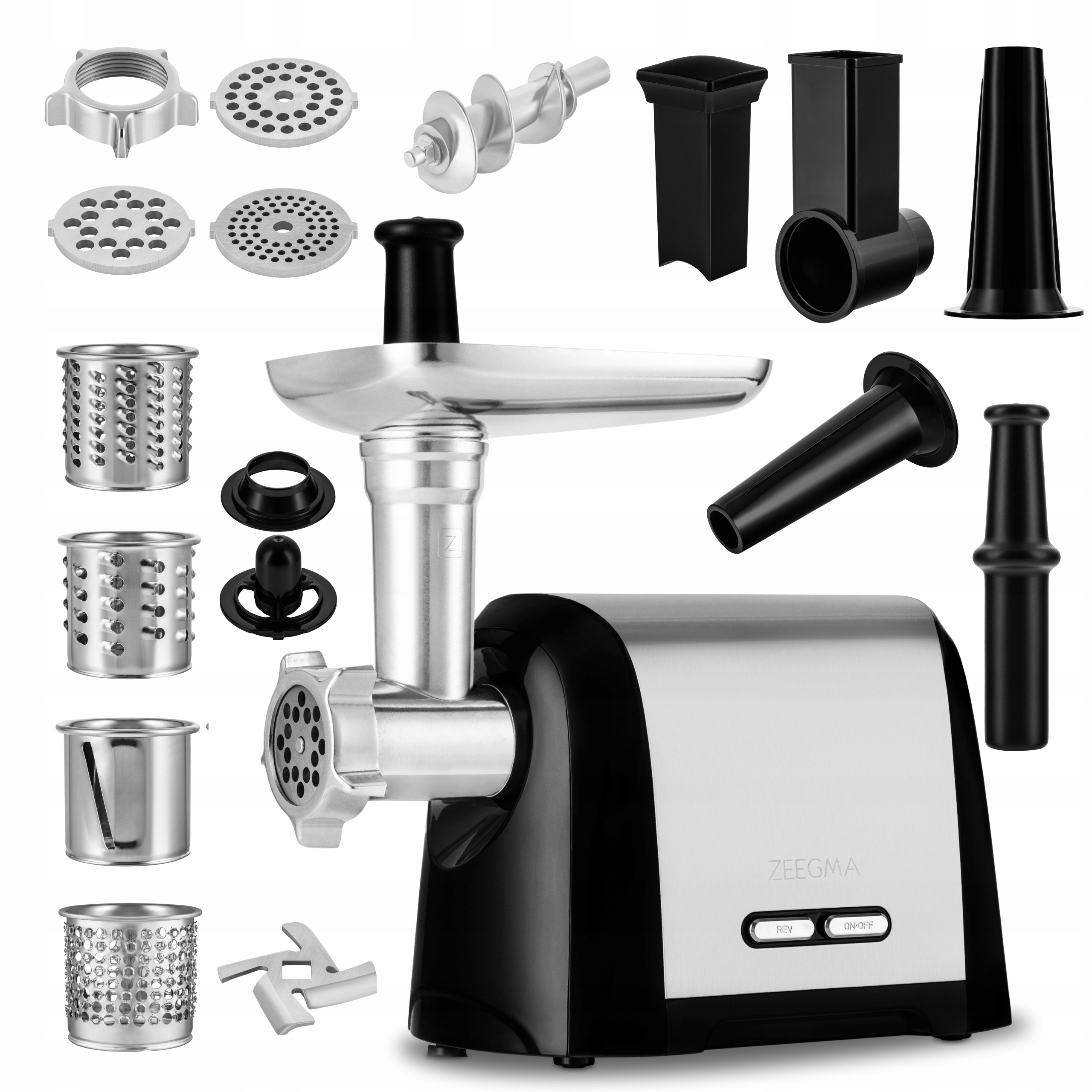 Mlýnek Na Maso Mlecí Stroj Elektrický Kráječ výkon špičkový 1900