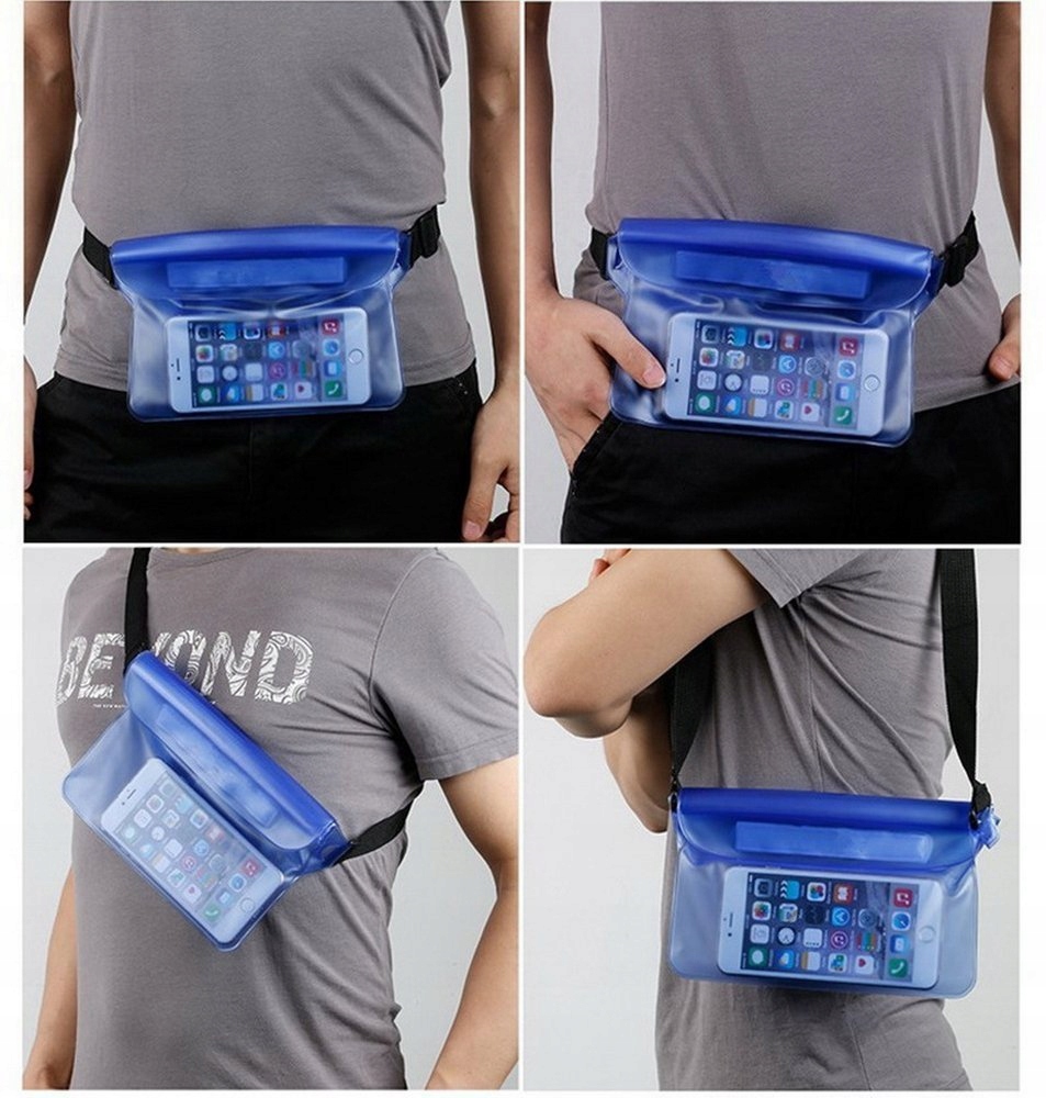 WODOODPORNA SASZETKA ETUI TOREBKA NA TELEFON XXL Kolor inny