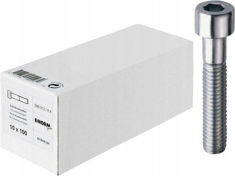 Din 912, 8.8 pozink , pozinkovaný, M8x30, prodejní balení E-NORMpro