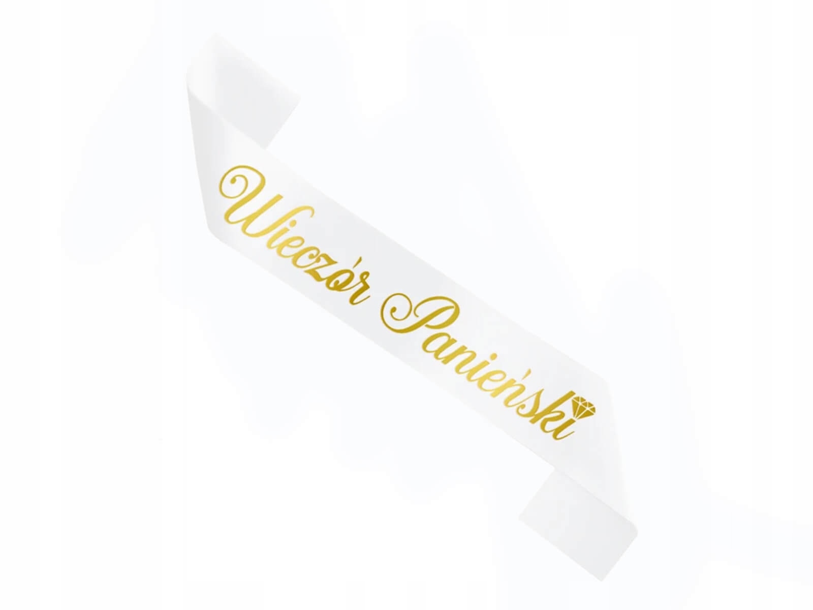 

Szarfa Wieczór Panieński biała 160 cm