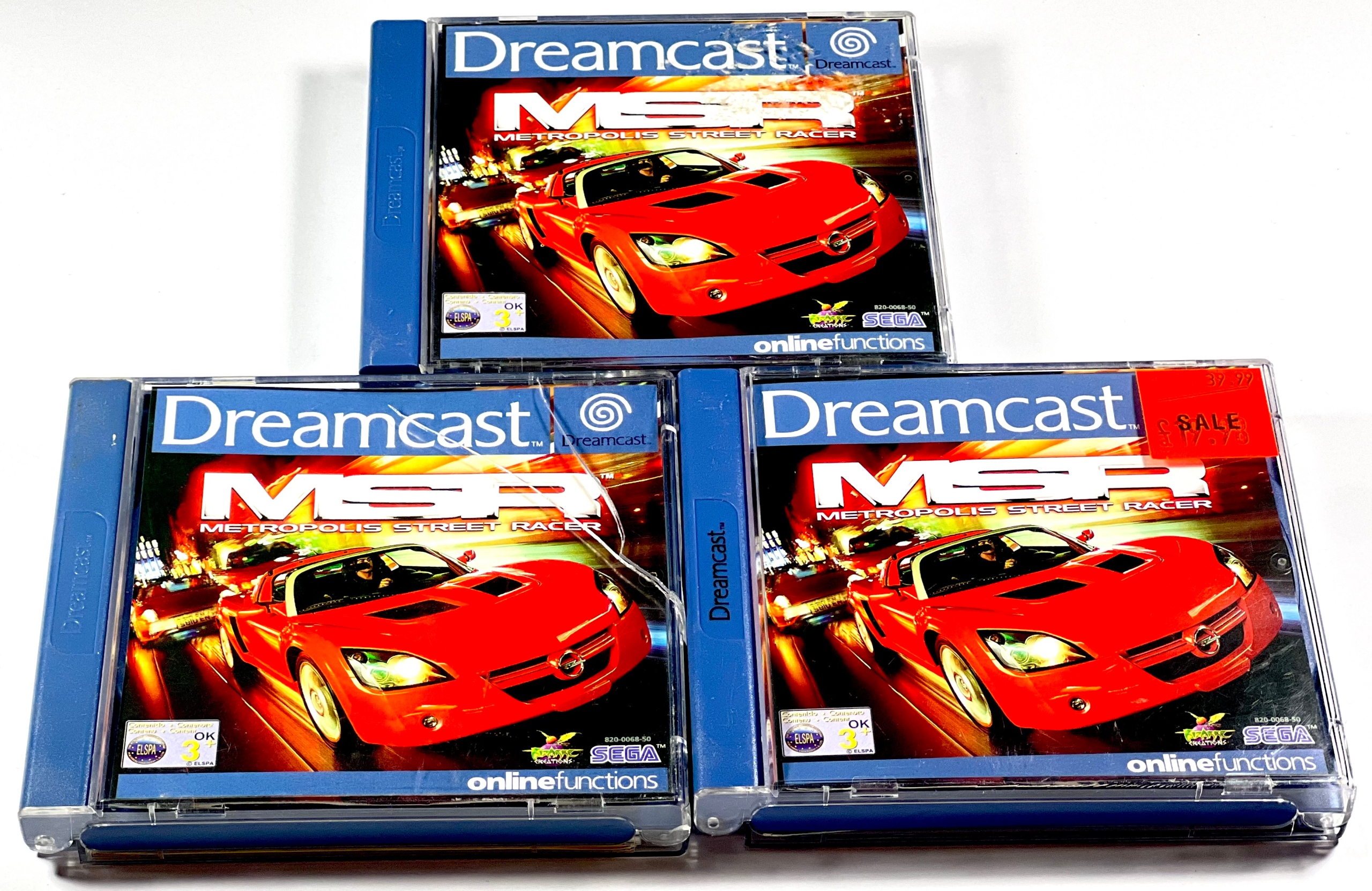 MSR Metropolis Street Racer / PAL / Sega Dreamcast / DC / Sega Dreamcast pudełkowa