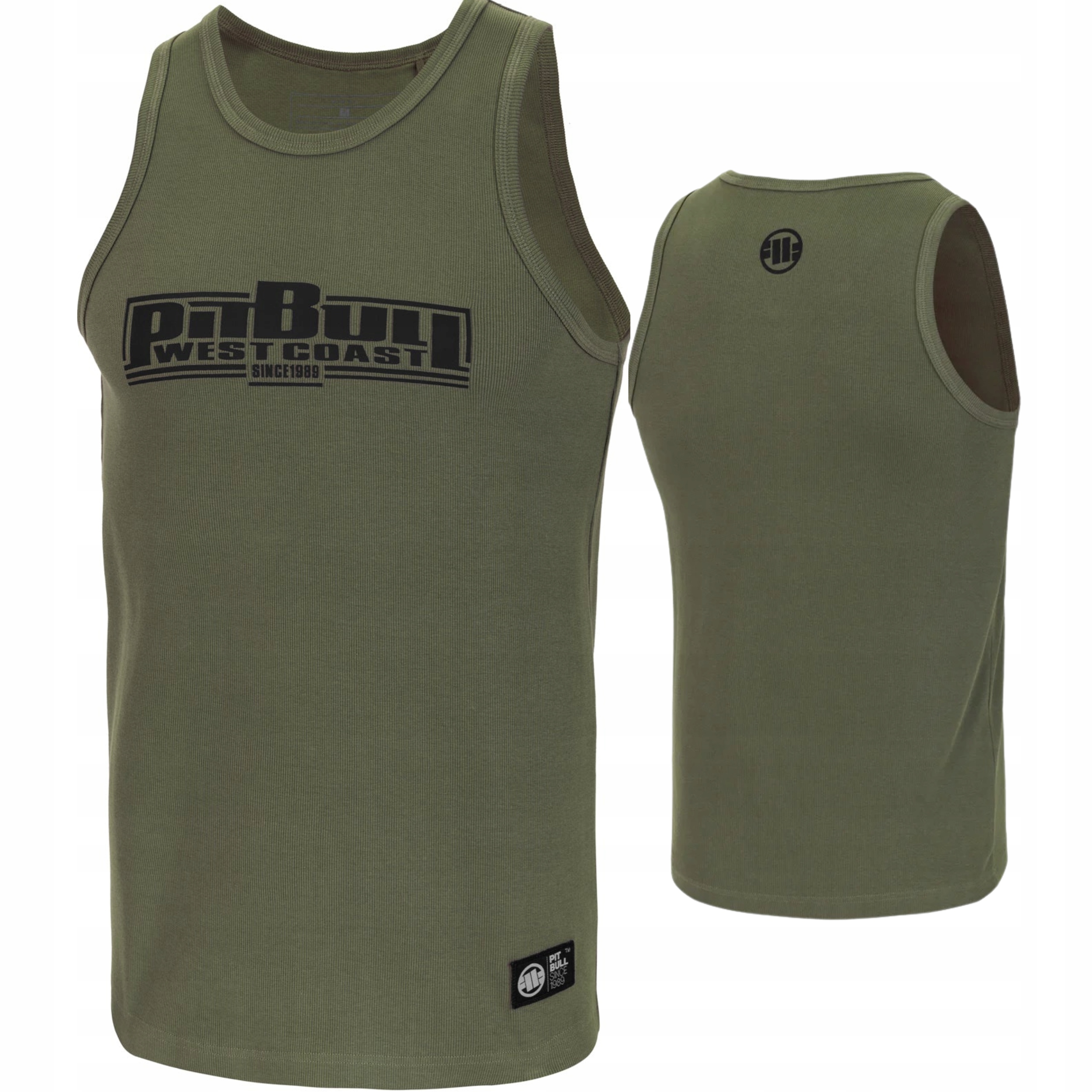 MĘSKI TANK TOP BAWEŁNIANY PIT BULL BOKSERKA KOSZULKA NA LATO 3XL