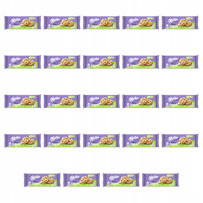 Milka Sušenky Pieguski Choco Sušenky s kousky čokolády 135 g X24
