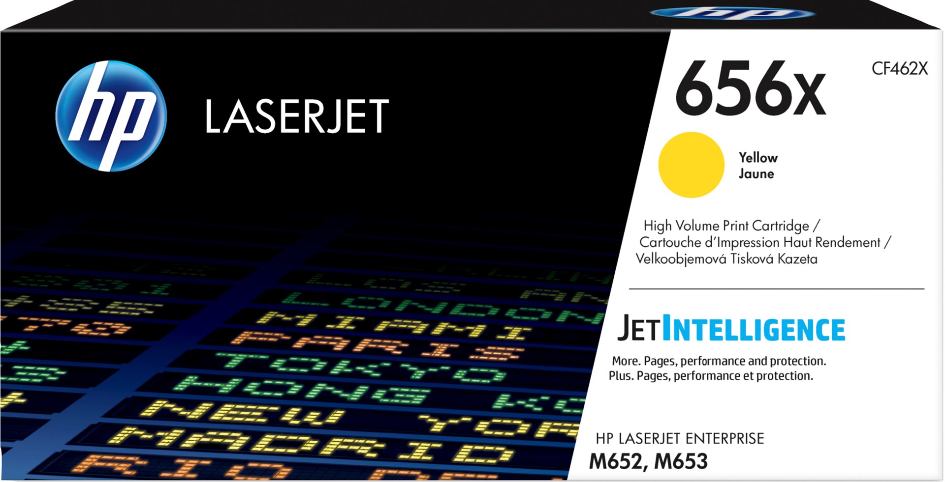 Laserjet Toner 656X Yellow 22000 str XL