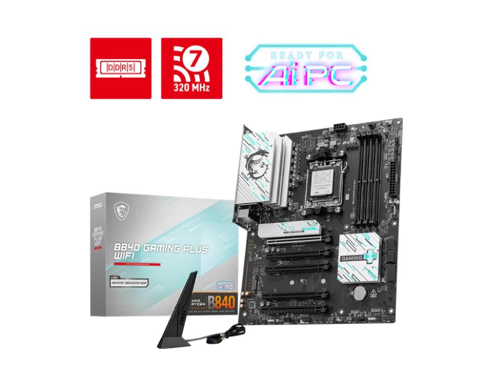 Msi B840 Gaming Plus Wifi/ AM5/ Atx B840 Gaming Plus Wifi