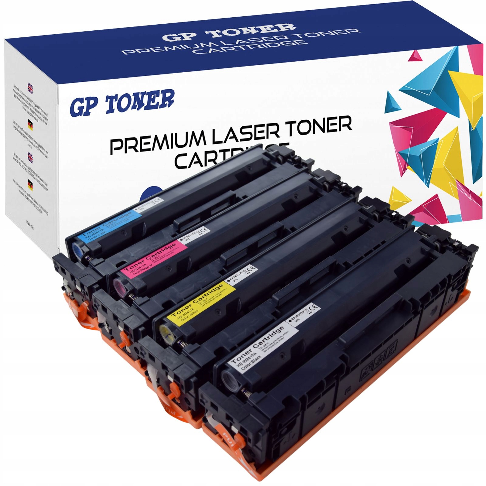 4x Tonery pro Hp M155nw M182nw Mfp M183fw sada