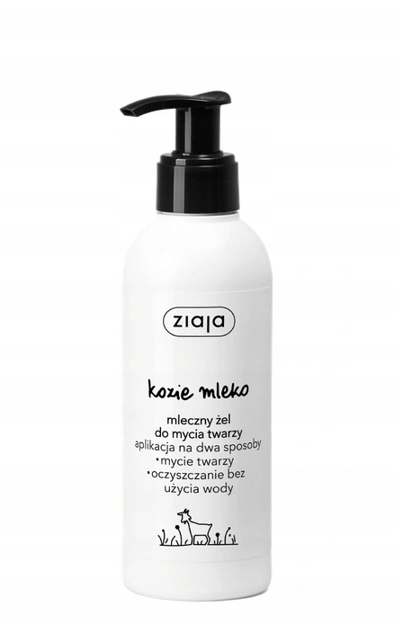 

Ziaja Kozie Mleko Mleczny Żel Do Mycia Twarzy