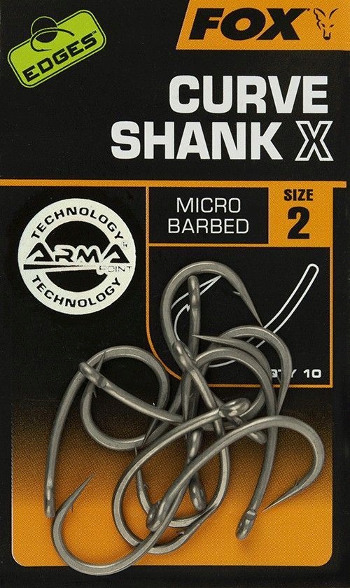 Haczyk Fox Edges Curve Shank X Hooks rozm.2 (10szt.)