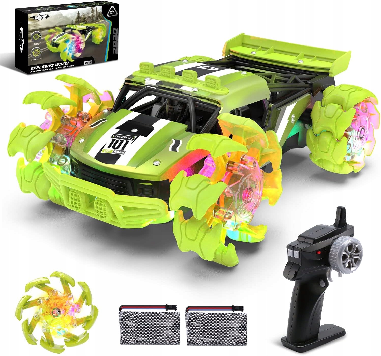 Auto na dálkové ovládání závodní terénní auto Monster