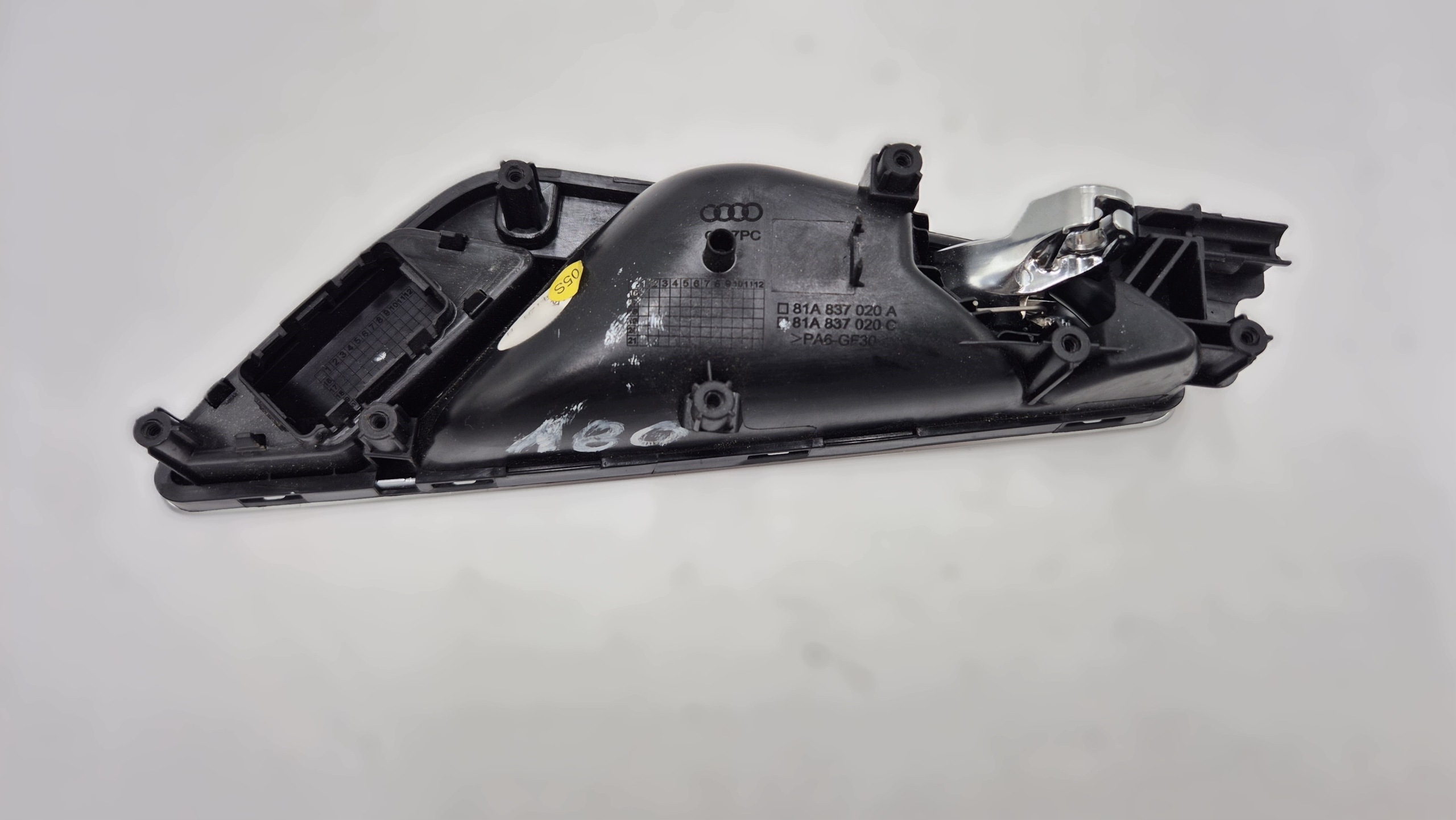 handle inner front right AUDI 81A837020 original