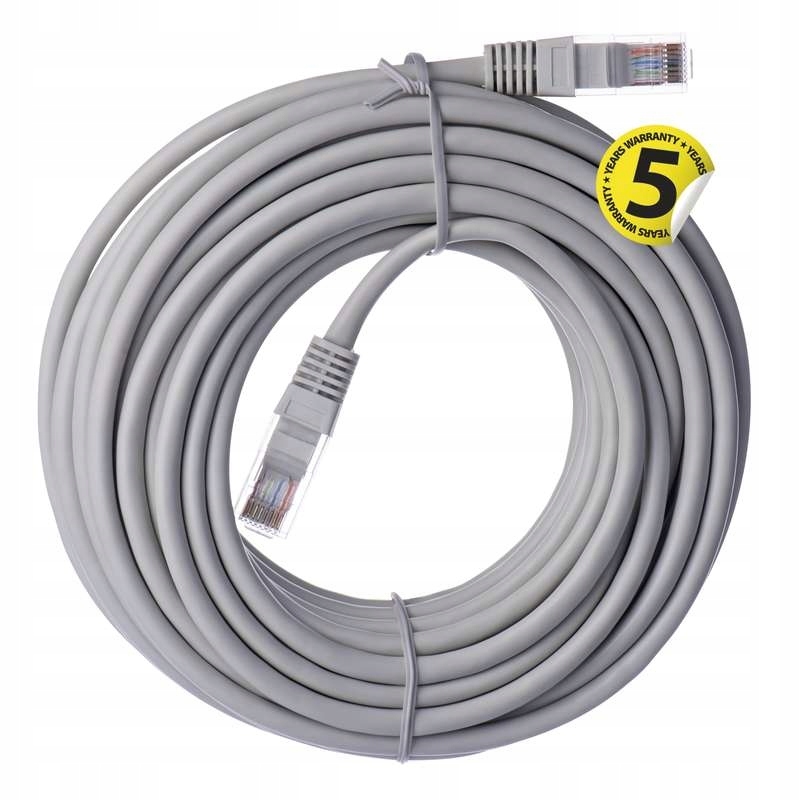 

Kabel Lan Przewód Sieciowy do Internetu RJ45 10m