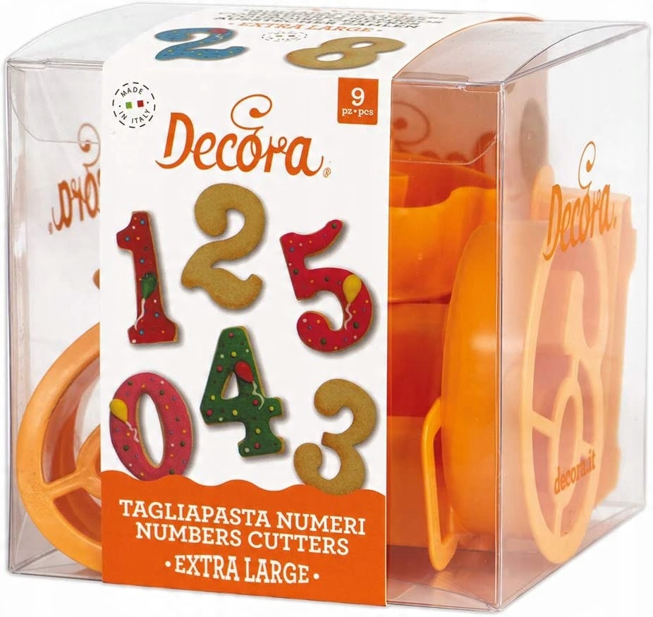 

Zestaw foremek do ciastek duże cyferki 10 szt.