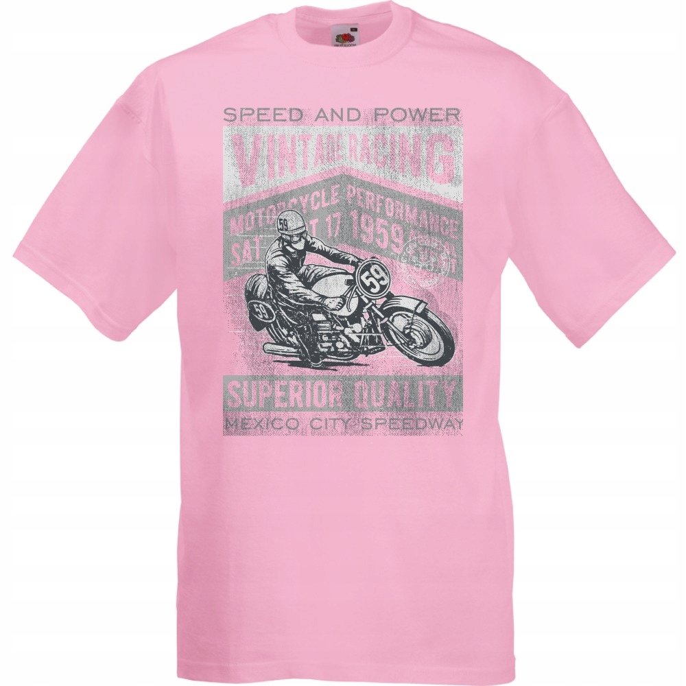 

Koszulka motocykl motocyklista vintage racing S