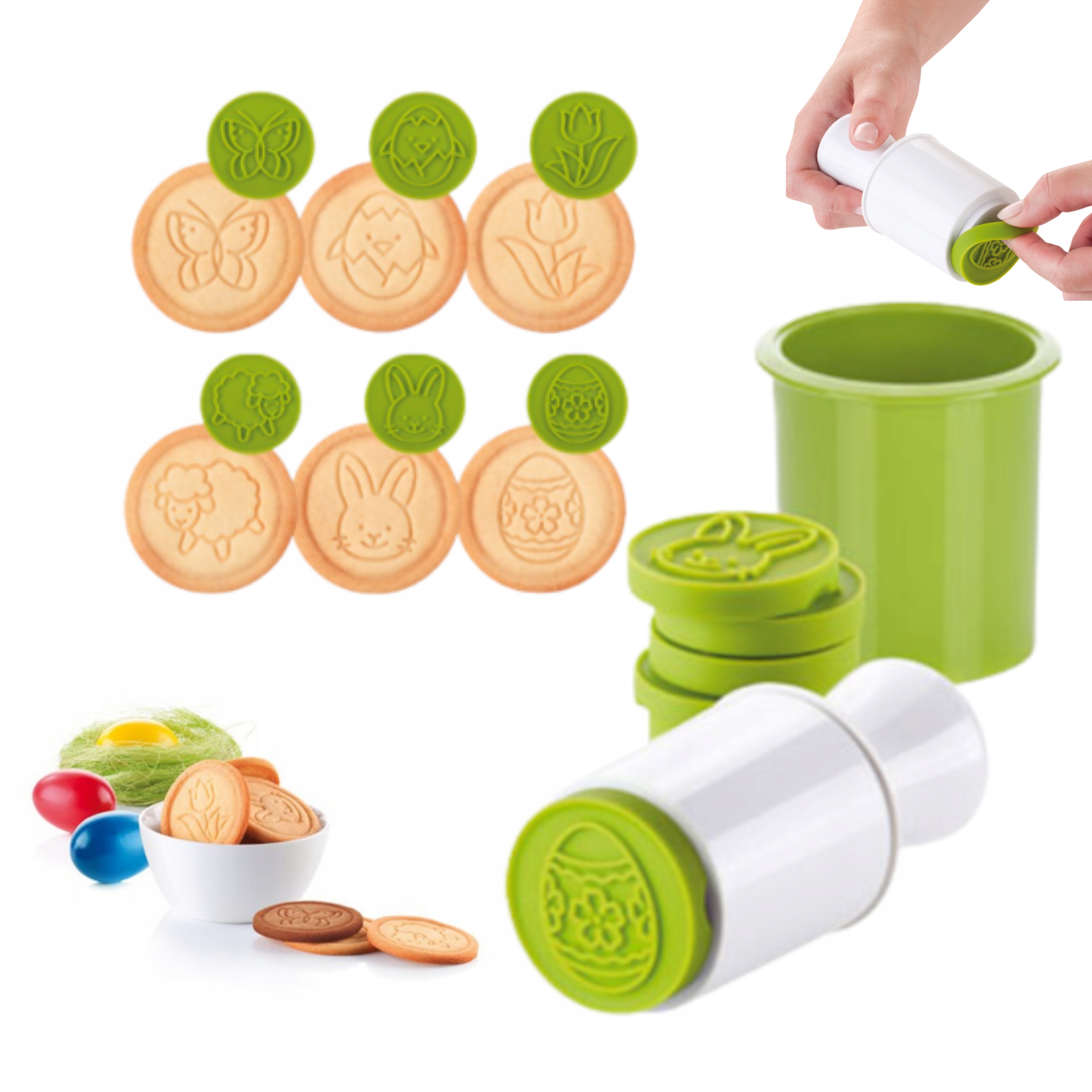 

Foremka wykrawacz Stempel do ciastek Wielkanocny