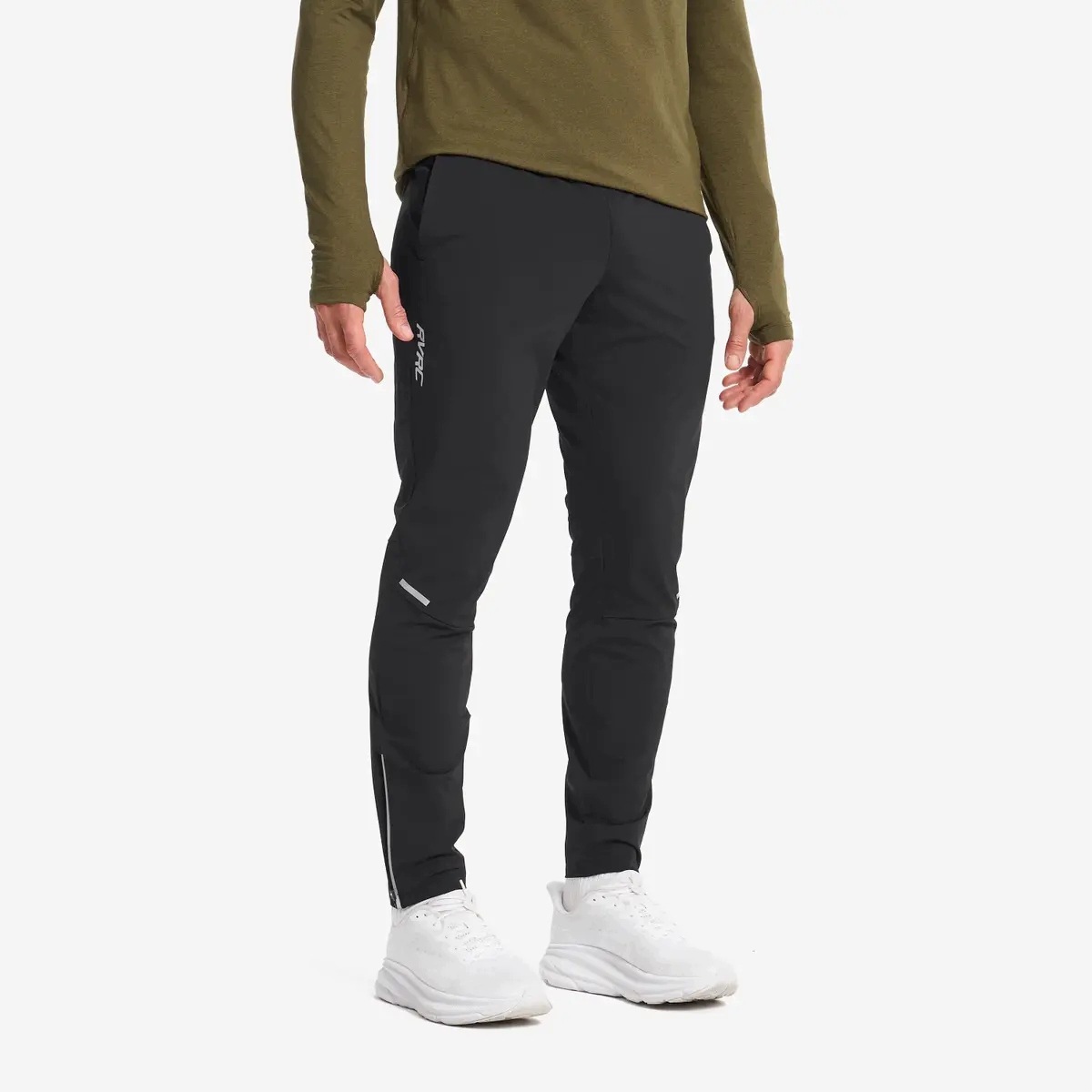 Spodnie Sportowe Męskie RevolutionRace Tempo Active Czarne Rozmiar XL