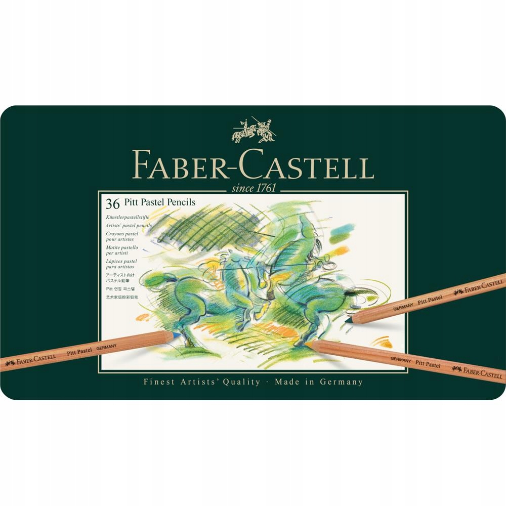 Faber-castell Pitt Pastelky 36 Kol. Kovový Obal
