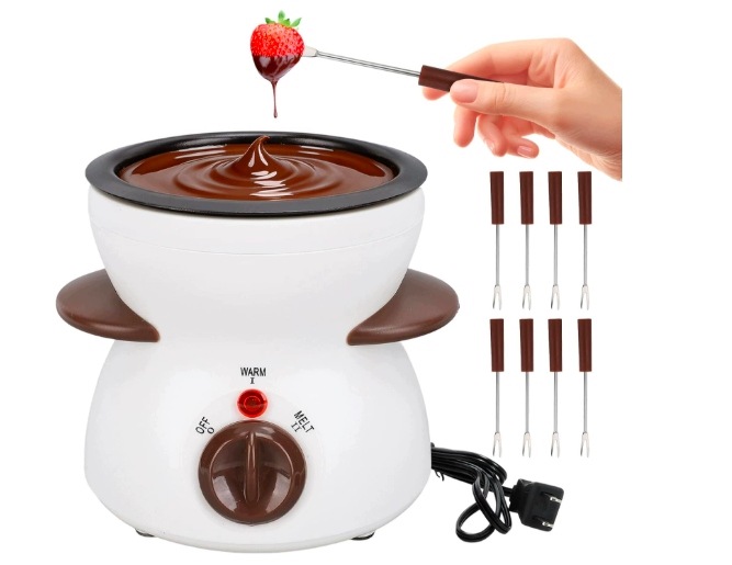 Elektrické Čokoládové Fondue 260 ML 2 Teploty Tavidlo