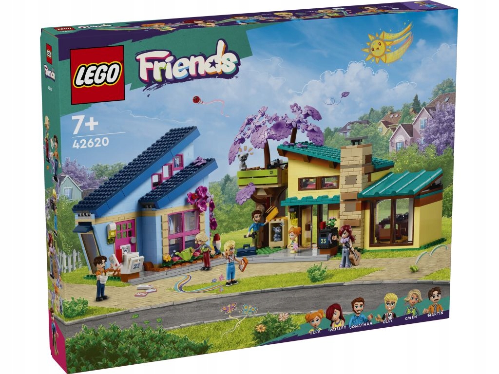 Lego 42620 Friends Rodinný dům Ollyho a Paisley