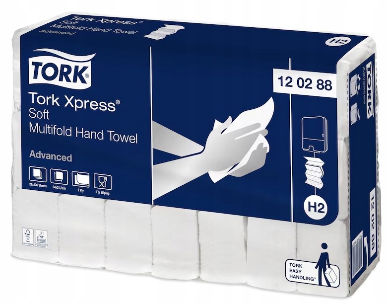 Levně Tork 120288 Ručník Ve Vilopanelové Složce Tork Advanced Bílý Měkký