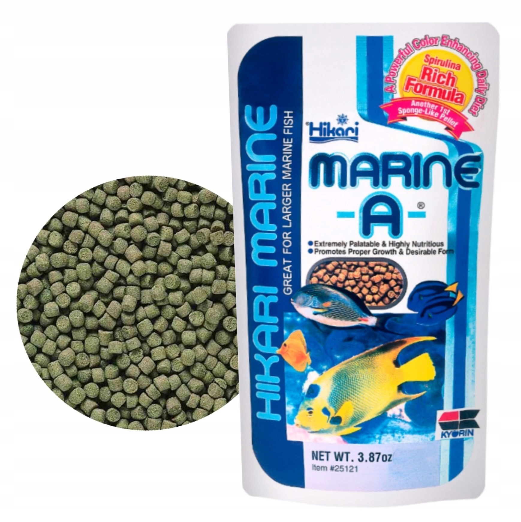 Hikari Marine A – Krmivo pro mořské ryby 1 kg