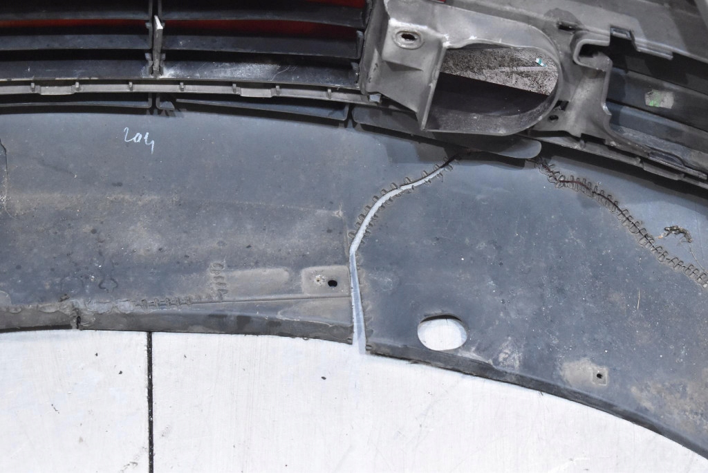 bumper front front black SKODA OCTAVIA 2 II 04-08