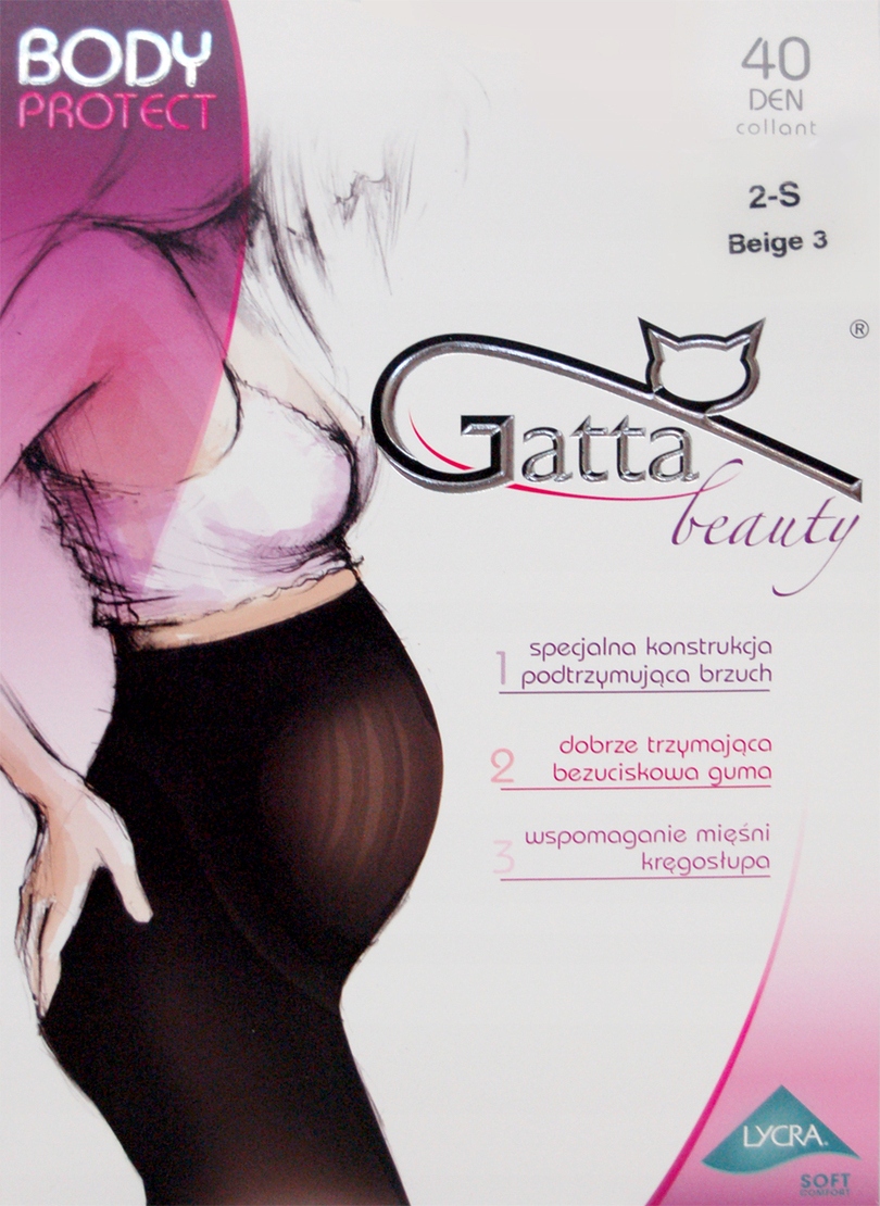 

Gatta rajstopy ciążowe Body Protect 40 den 2 nero