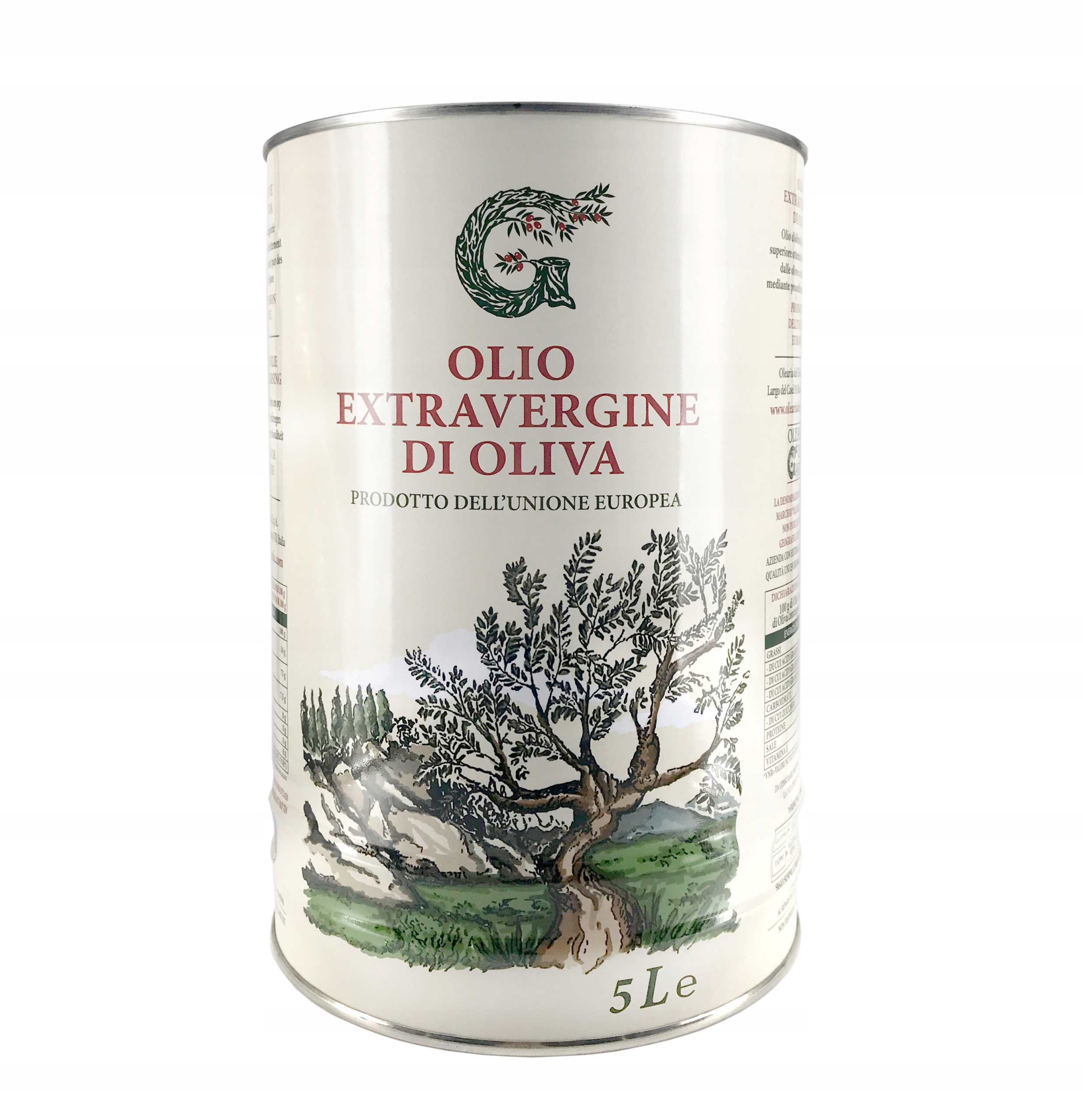 Oliwa z oliwek Extra Vergine 5l Olearia del Garda Puszka