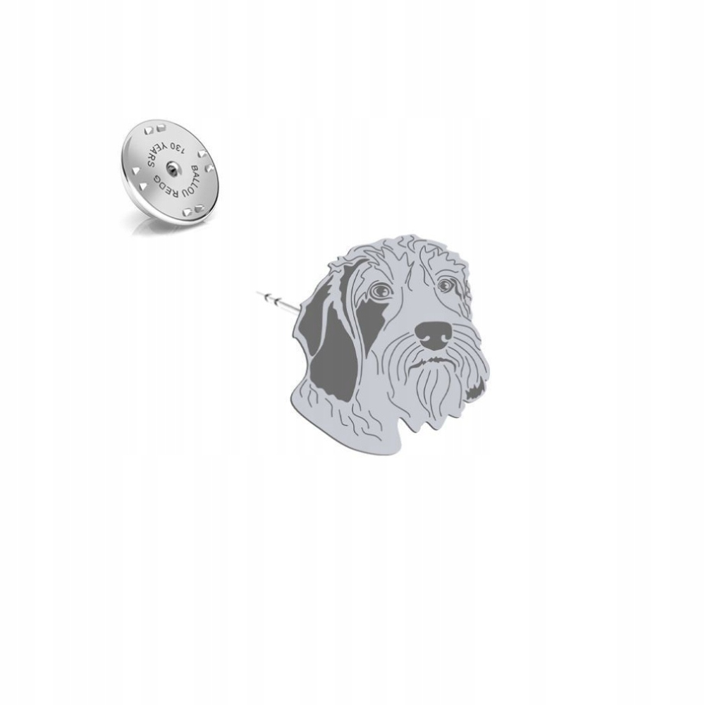 Odznak s jezevčíkem Hrubosrstým 925 Šperky Žena Věnování