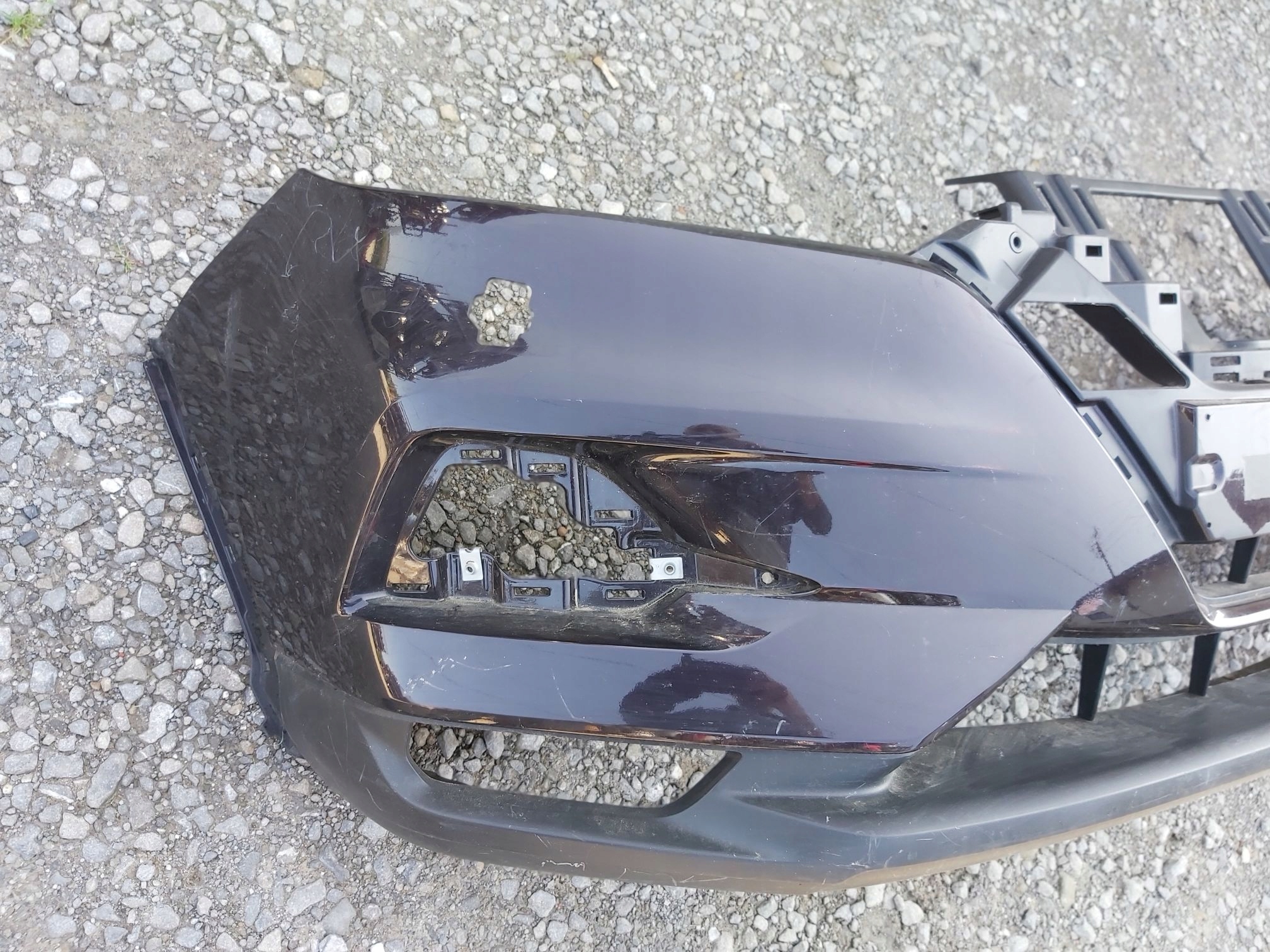 front bumper NISSAN QASHQAI II LIFT 2017R->