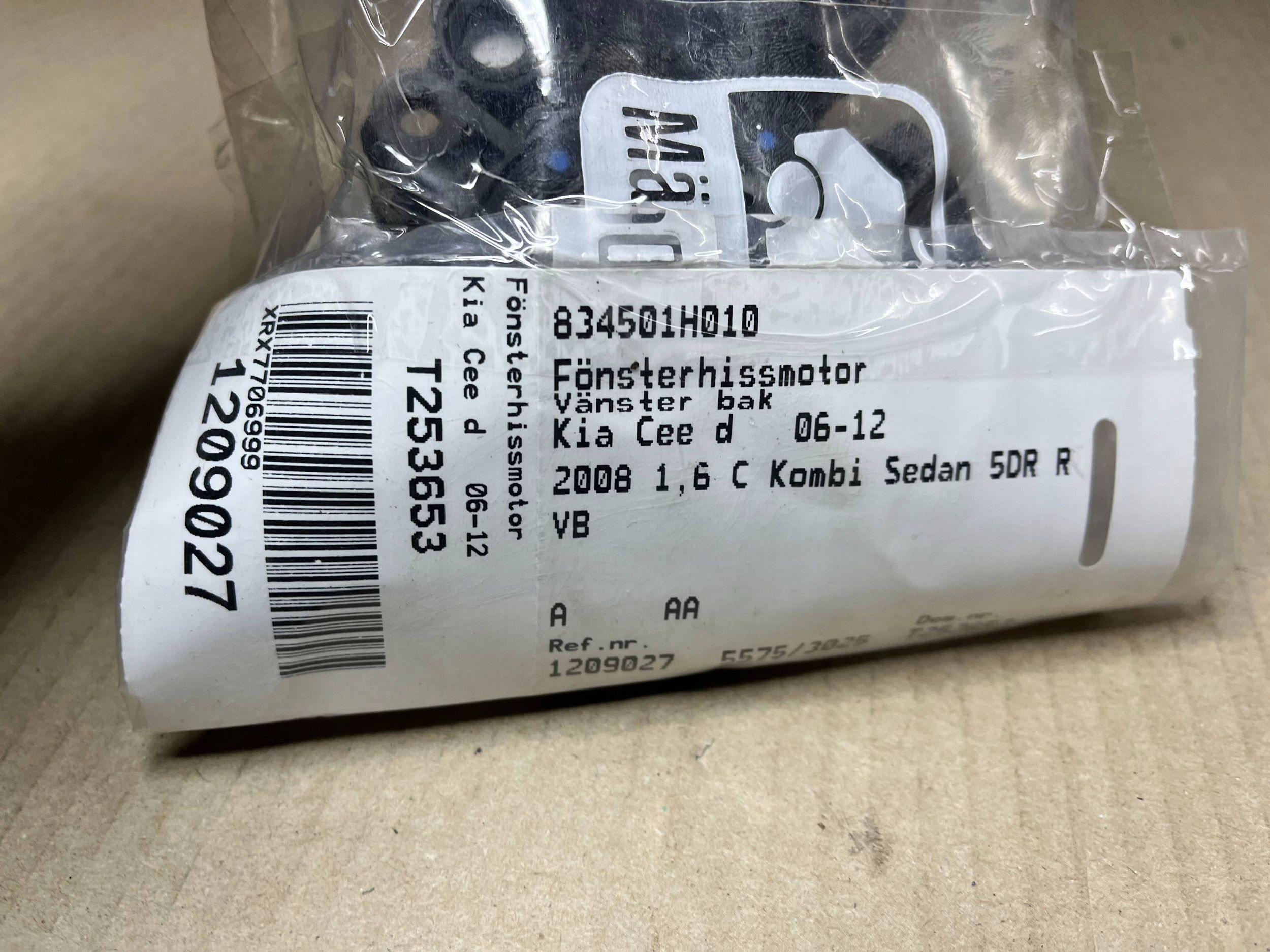 Micro moteur Vitres Arrière KIA Ceed 834501H010