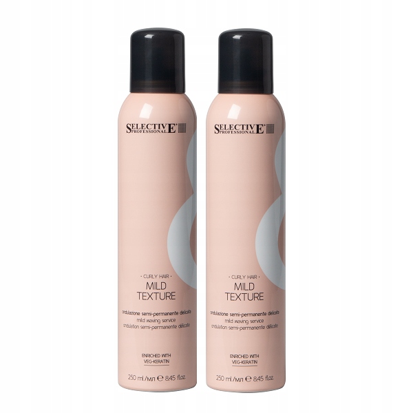ZESTAW Selective 2x Mild Texture Produkt do trwałej ondulacji 250ml
