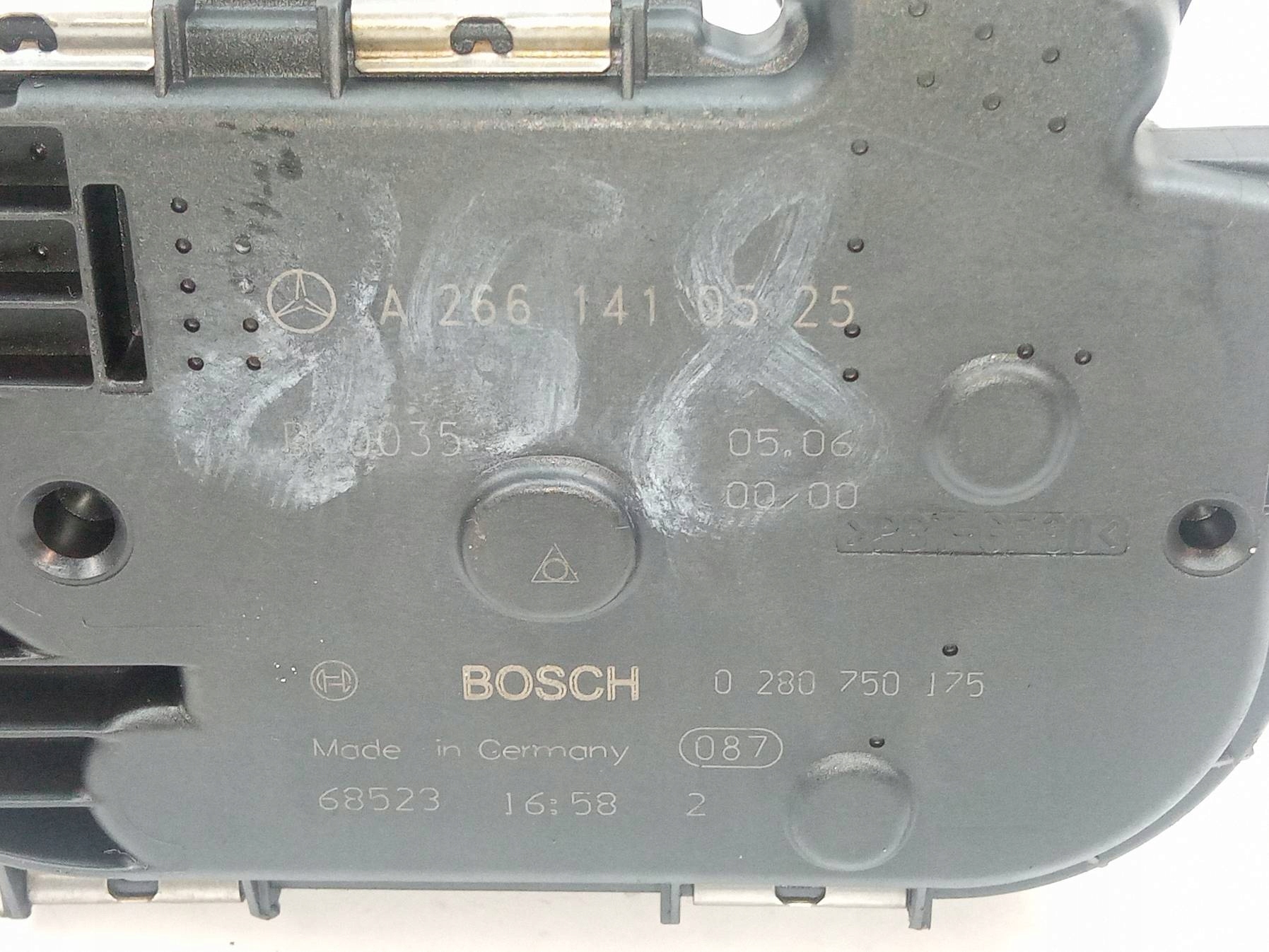 Valvola a farfalla 0280750175 2.0 Mercedes-Benz B-klasa e (2005-2011) W245