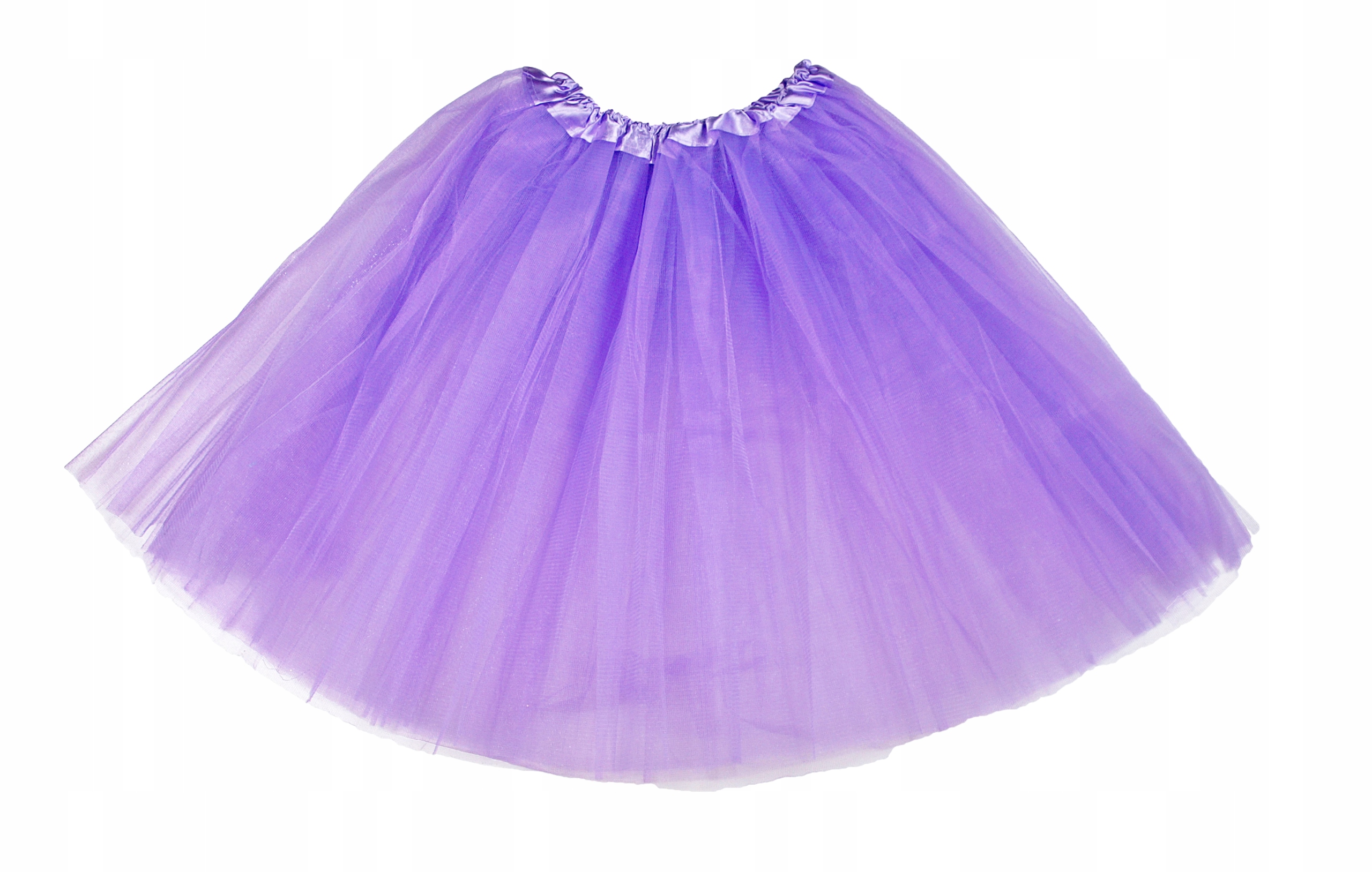 SPÓDNICZKA TIULOWA TIUL SPÓDNICA 50cm fiolet