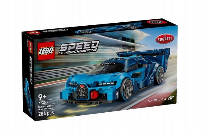Lego 77253 Speed Champions Hypersportovní Automobil Bugatti Vision Gt