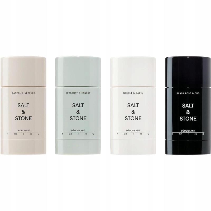 Salt & Stone Mini Deodorant Discovery Set 4 ks