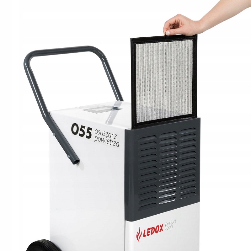 Odvlhčovač vzduchu, kondenzační pohlcovač vlhkosti Ledo, stavební, mobilní