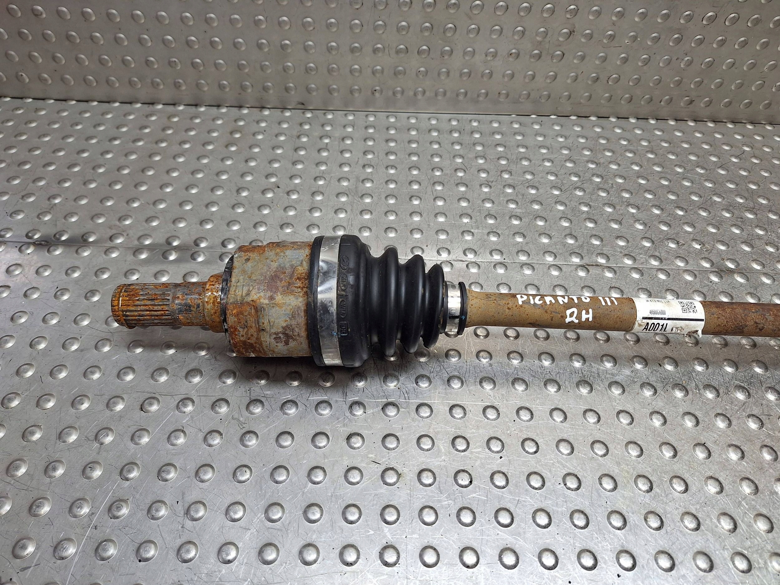 semi-axis right front KIA PICANTO III 17- 1.0 and 49500G6000