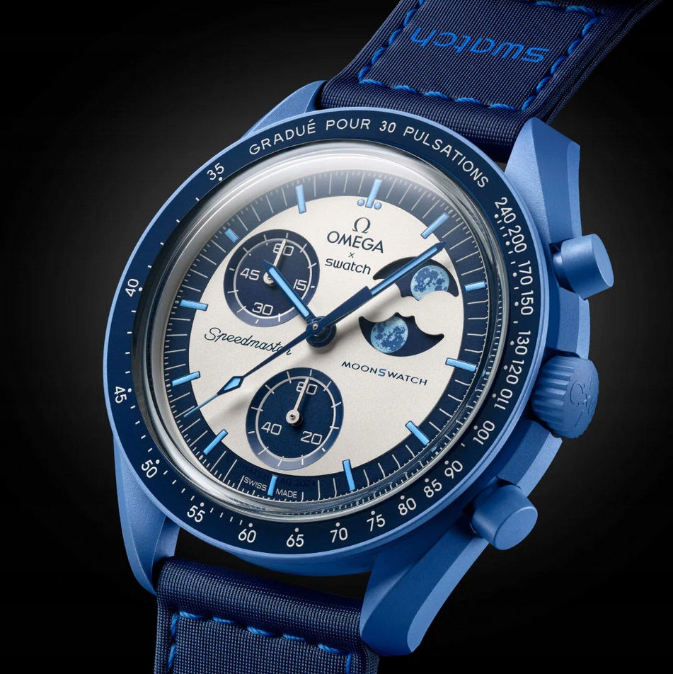 Swatch x Omega Moonswatch Mission to The Super Blue Moonphase Model Moonswatch